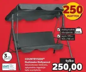Kaufland Huśtawka ogrodowa countryside oferta