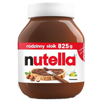 Biedronka Nutella krem do smarowania z orzechami laskowymi i kakao 825 g oferta
