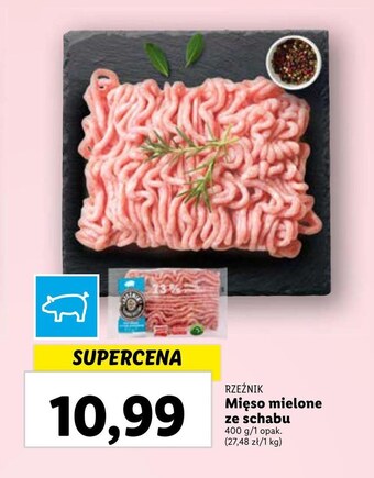 Lidl Mięso mielone rzeźnik oferta
