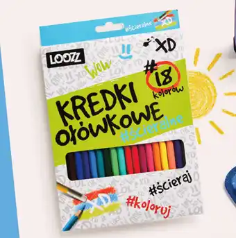 Biedronka Kredki ołówkowe loozz oferta