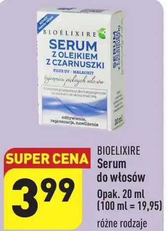 ALDI Serum do włosów bioelixire oferta