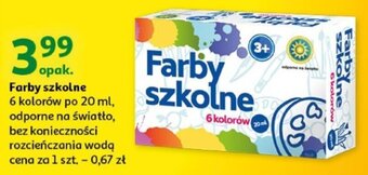 Auchan Farby szkolne oferta