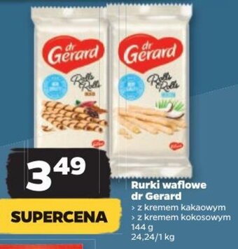 Netto Rurki waflowe dr Gerard 144 g oferta