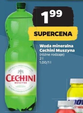 Netto Woda mineralna Cechini Muszyna 2 l oferta