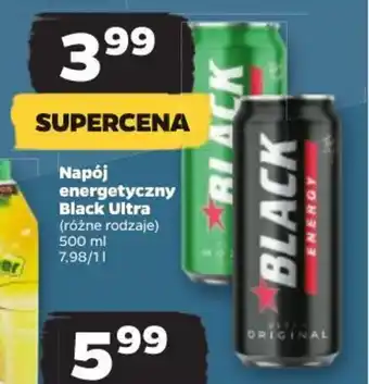 Netto Napój energetyczny Black Ultra 500 ml oferta