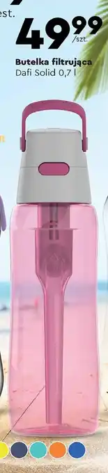 Biedronka Butelka filtrująca solid flamingowa 700 ml oferta