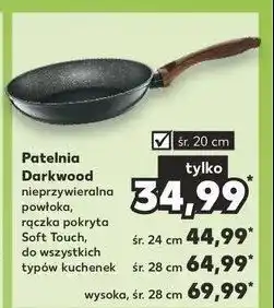 Kaufland Patelnia darkwood 24 cm oferta