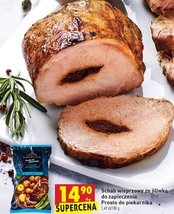 Biedronka Schab wieprzowy ze śliwką do zapieczenia Prosto do piekarnika 1kg oferta