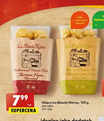 Biedronka Chipsy ziemniaczane zioła śródziemnomorskie oferta