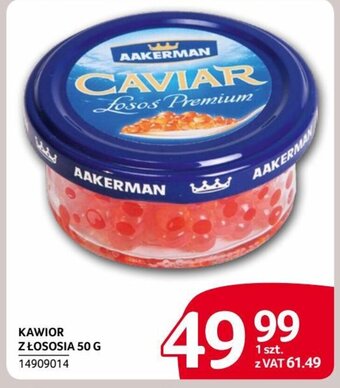 Selgros KAWIOR Z ŁOSOSIA 50 G oferta