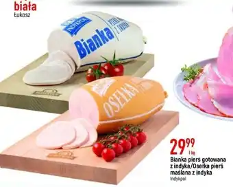 E.Leclerc Bianka pierś gotowana z indyka/Osełka pierś maślana z indyka Indykpol 1kg oferta