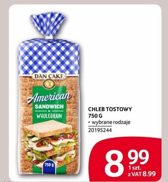 Selgros CHLEB TOSTOWY 750 G oferta