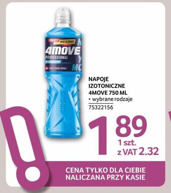 Selgros NAPOJE IZOTONICZNE 4MOVE 750 ML oferta