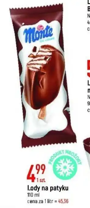 E.Leclerc Lody na patyku 110ml oferta