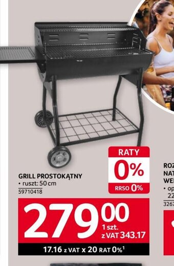 Selgros GRILL PROSTOKĄTNY oferta