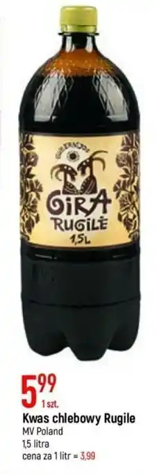 E.Leclerc Kwas chlebowy Rugile MV Poland 1,5l oferta