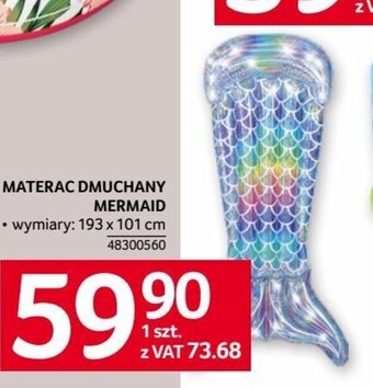MATERAC DMUCHANY MERMAID