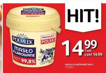 Selgros MASŁO KLAROWANE 500 G oferta