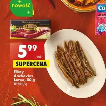 Filety anchovies w oleju roślinnym