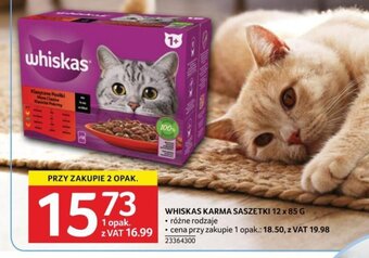 Selgros WHISKAS KARMA SASZETKI 12 x 85 G oferta