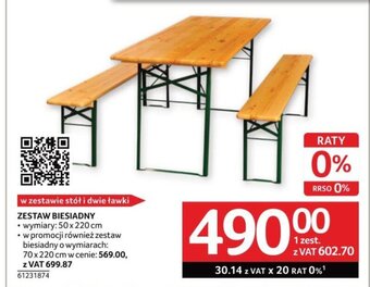 Selgros ZESTAW BIESIADNY oferta
