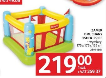 ZAMEK DMUCHANY FISHER-PRICE