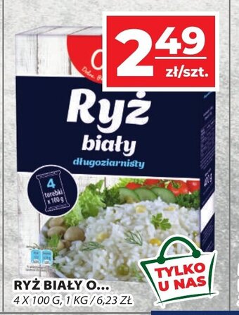 Top Market RYŻ BIAŁY O... 4 X 100 G oferta