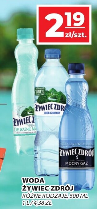 Top Market WODA ŻYWIEC ZDRÓJ 500 ML oferta