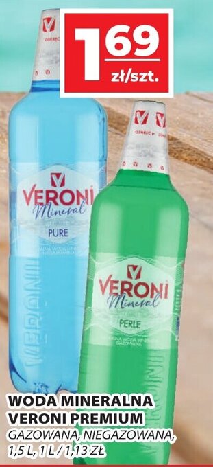 WODA MINERALNA VERONI PREMIUM 1,5 L