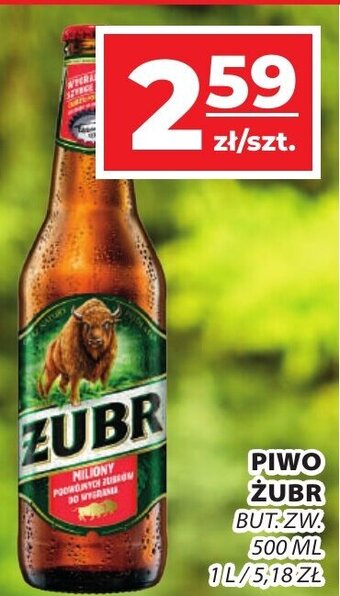 Top Market PIWO ŻUBR 500 ML oferta