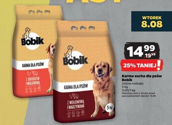 Netto Karma sucha dla psów Bobik 5 kg oferta