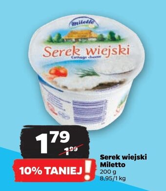 Netto Serek wiejski Miletto 200 g oferta