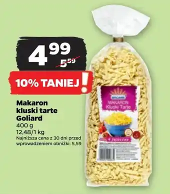 Makaron kluski tarte Goliard 400 g