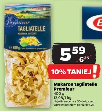 Netto Makaron tagliatelle Premieur 400 g oferta