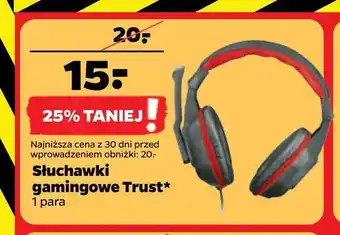 Netto Słuchawki gamingowe trust oferta