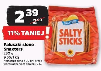 Netto Paluszki słone snaxters oferta
