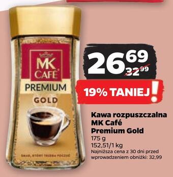 Netto Kawa rozpuszczalna mk café premium gold oferta
