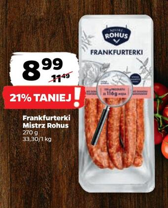 Netto Frankfurterki mistrz rohus oferta