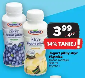 Netto Jogurt pitny skyr piątnica oferta