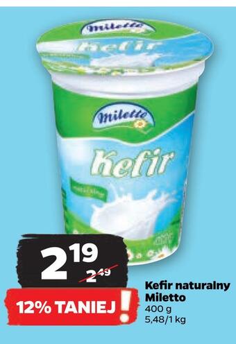 Netto Kefir naturalny miletto oferta