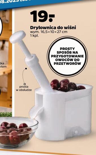 Netto Drylownica do wiśni oferta