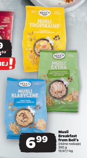 Netto Musli breakfast from bell's oferta