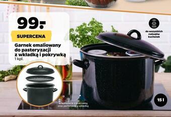 Netto Garnek emaliowany do pasteryzacji z wkładką i pokrywką oferta