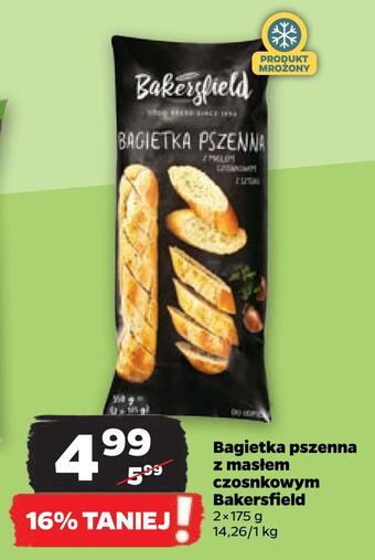 Netto Bagietka pszenna z masłem czosnkowym bakersfield oferta