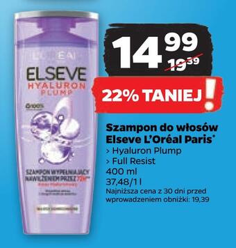 Netto Szampon do włosów elseve l'oréal paris oferta