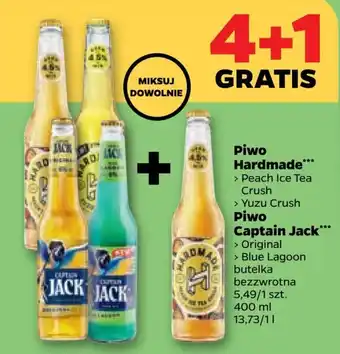 Netto Piwo Hardmade / Piwo Captain Jack 400 ml oferta