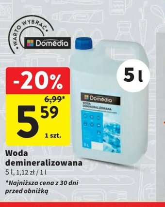 Intermarche Woda demineralizowana 5 l oferta