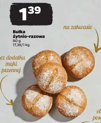 Netto Bułka żytnio-razowa 80g oferta