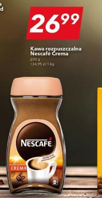 Kawa rozpuszczalna Nescafé Crema 200g