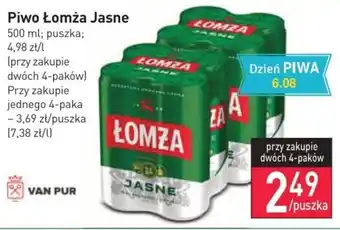 Stokrotka Piwo Łomża Jasne 500ml oferta